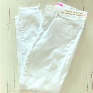 Skinny jean crop